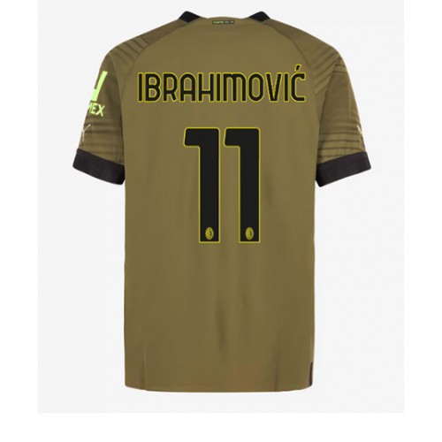 Dres AC Milan Zlatan Ibrahimovic #11 Rezervni 2022-23 Kratak Rukav